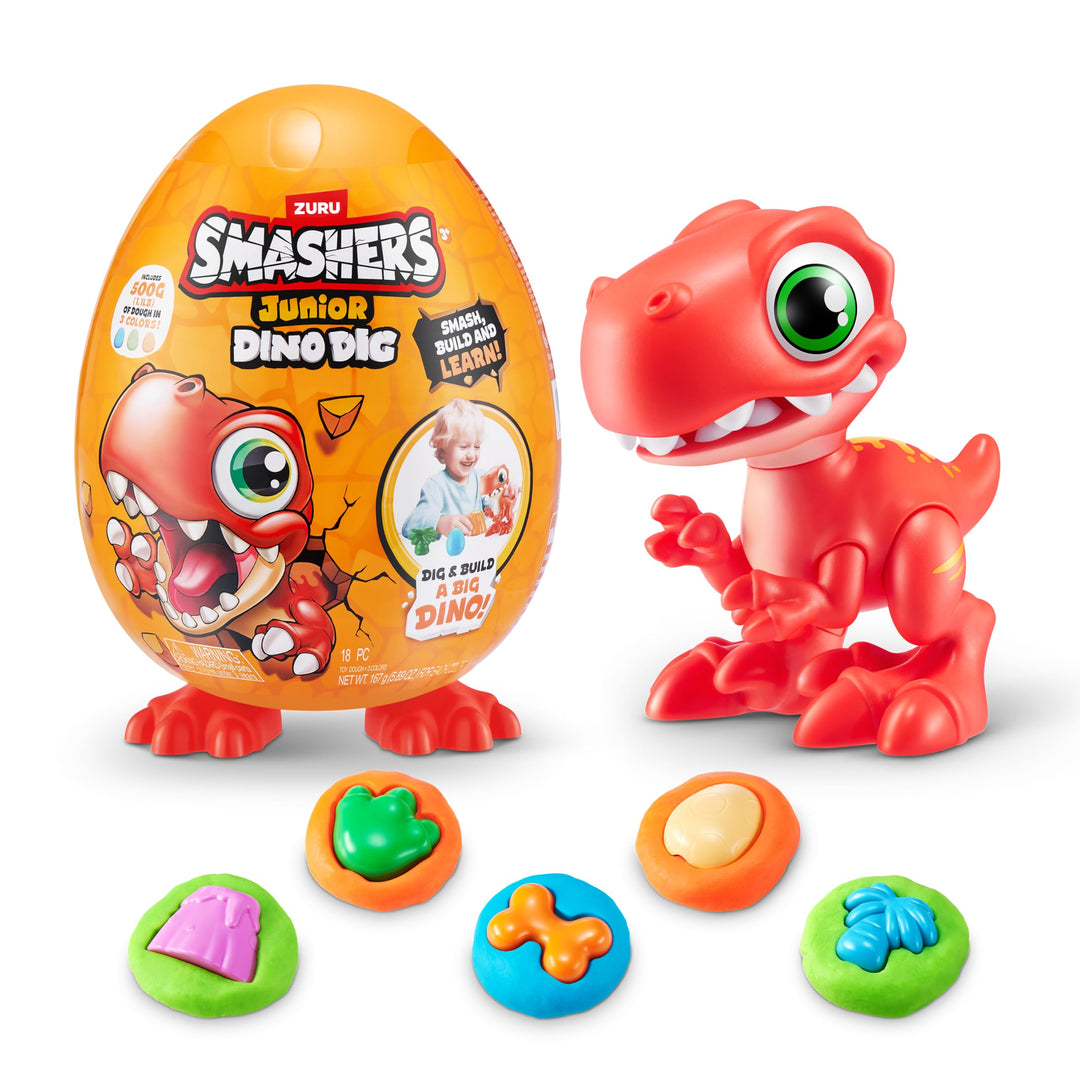Smashers Junior Dino Dig Kleines Ei (Raptor)