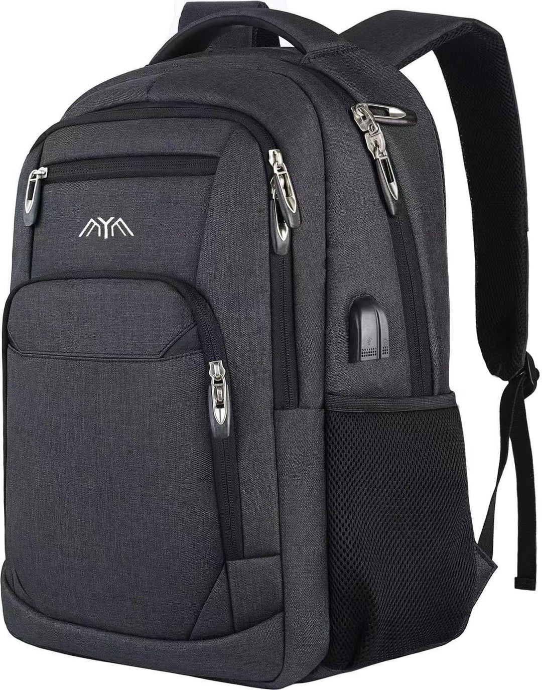 Rucksack Herren, Schulrucksack Jungen Teenager Laptop Rucksack Schule Daypacks für Arbeit Wandern Re