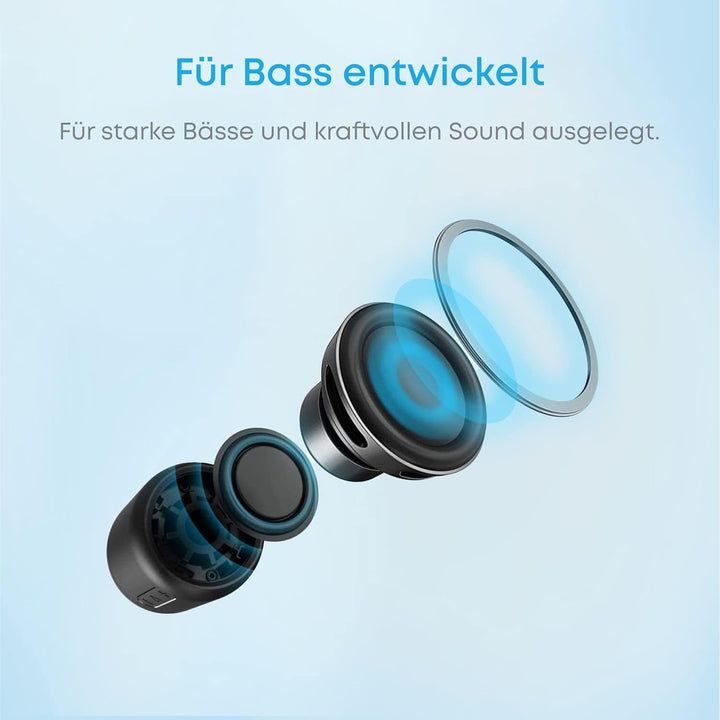Anker Soundcore mini Bluetooth Lautsprecher mit 15 Stunden Spielzeit, Fantastischer Sound, 20 Meter