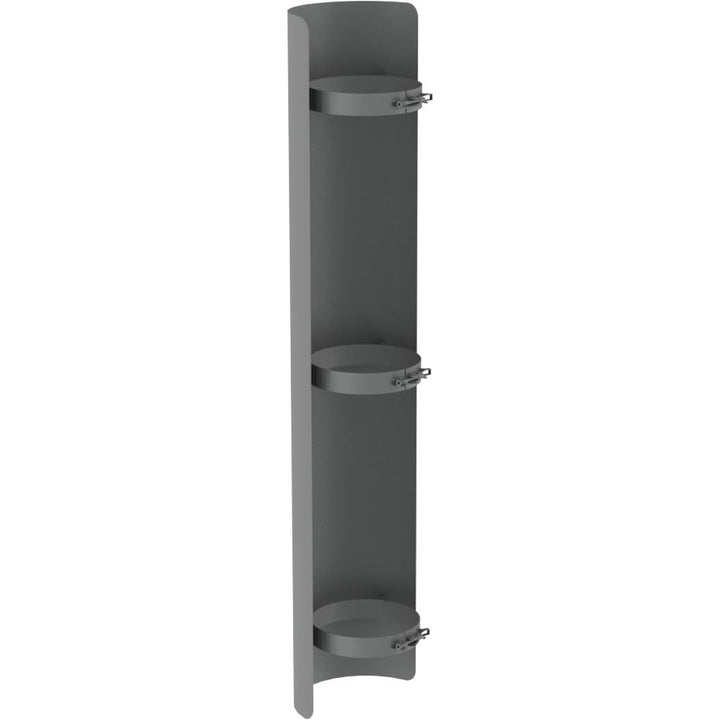 Ø 150 mm Ofenrohr Strahlungsschutz - 50 cm - gussgrau Ausführung 50 cm Ø 150 mm, Ausführung 50 cm Ø