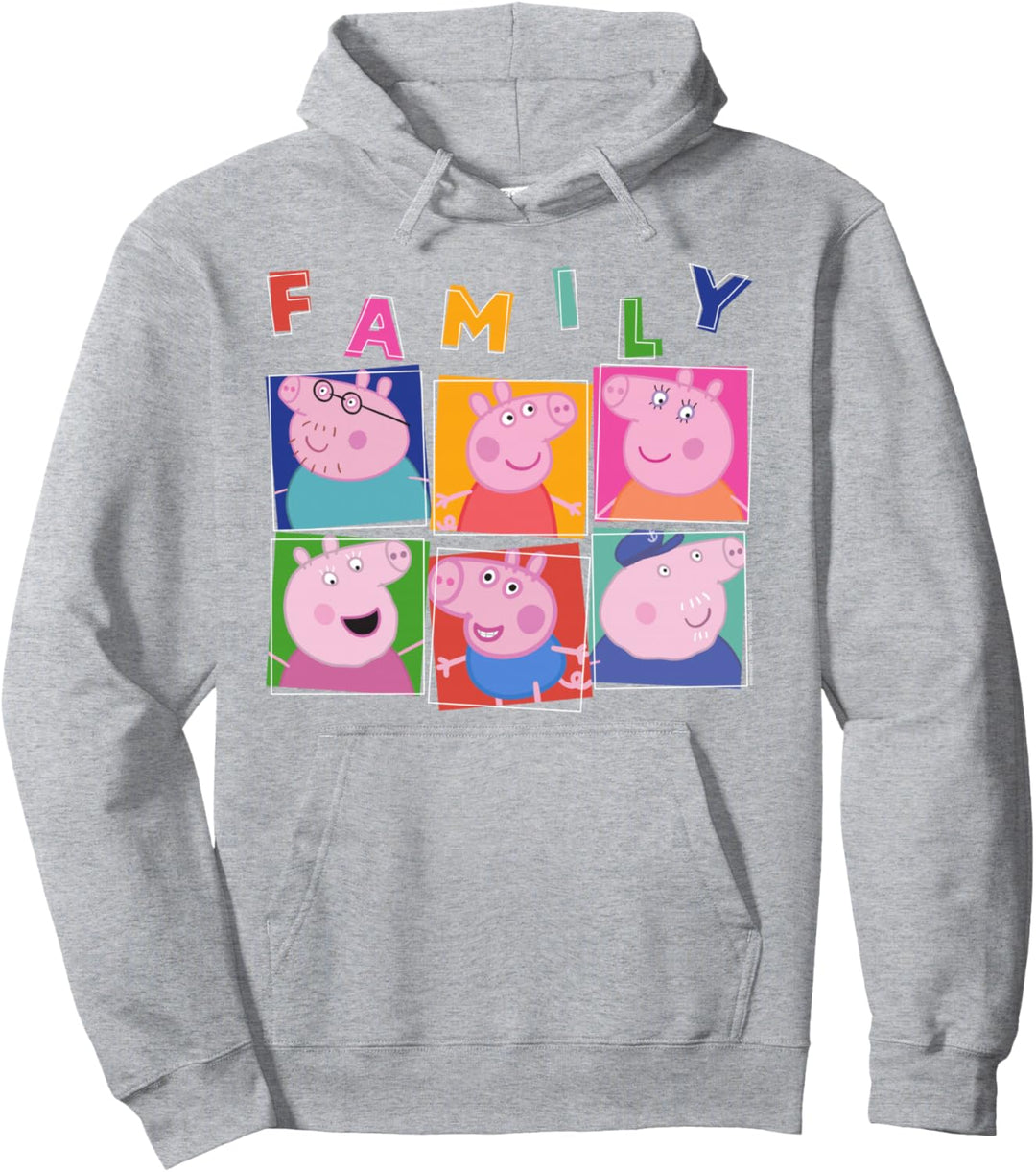 Peppa Pig Family Box Up Pullover Hoodie