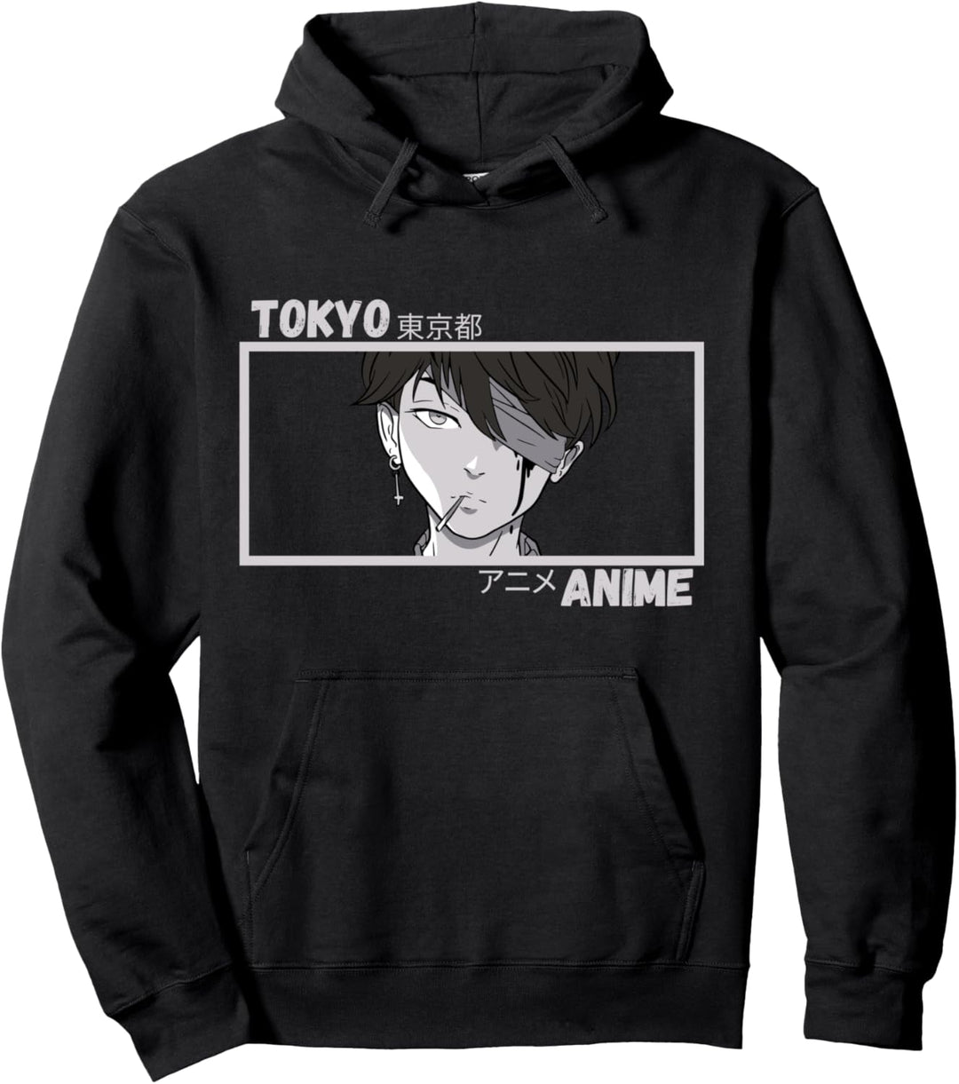 Tokio Bad Boy Anime Merch Pullover Hoodie