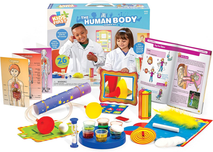 Thames & Kosmos - Kids First: First Human Body - Beginner Educational Science & Anatomy Kit - Fun fo