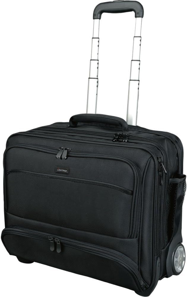 Lightpak Koffer Lightpak 46115 - Business Laptop Trolley Sky, aus Schwarzem Nylon 47 cm 40 liters Sc