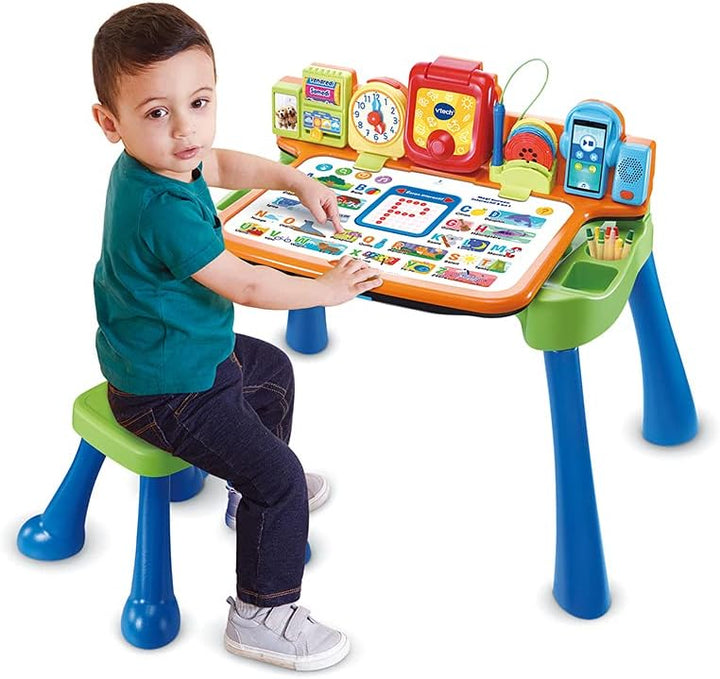 VTech Interaktiver Schreibtisch, Kunststoff, Mehrfarbig
