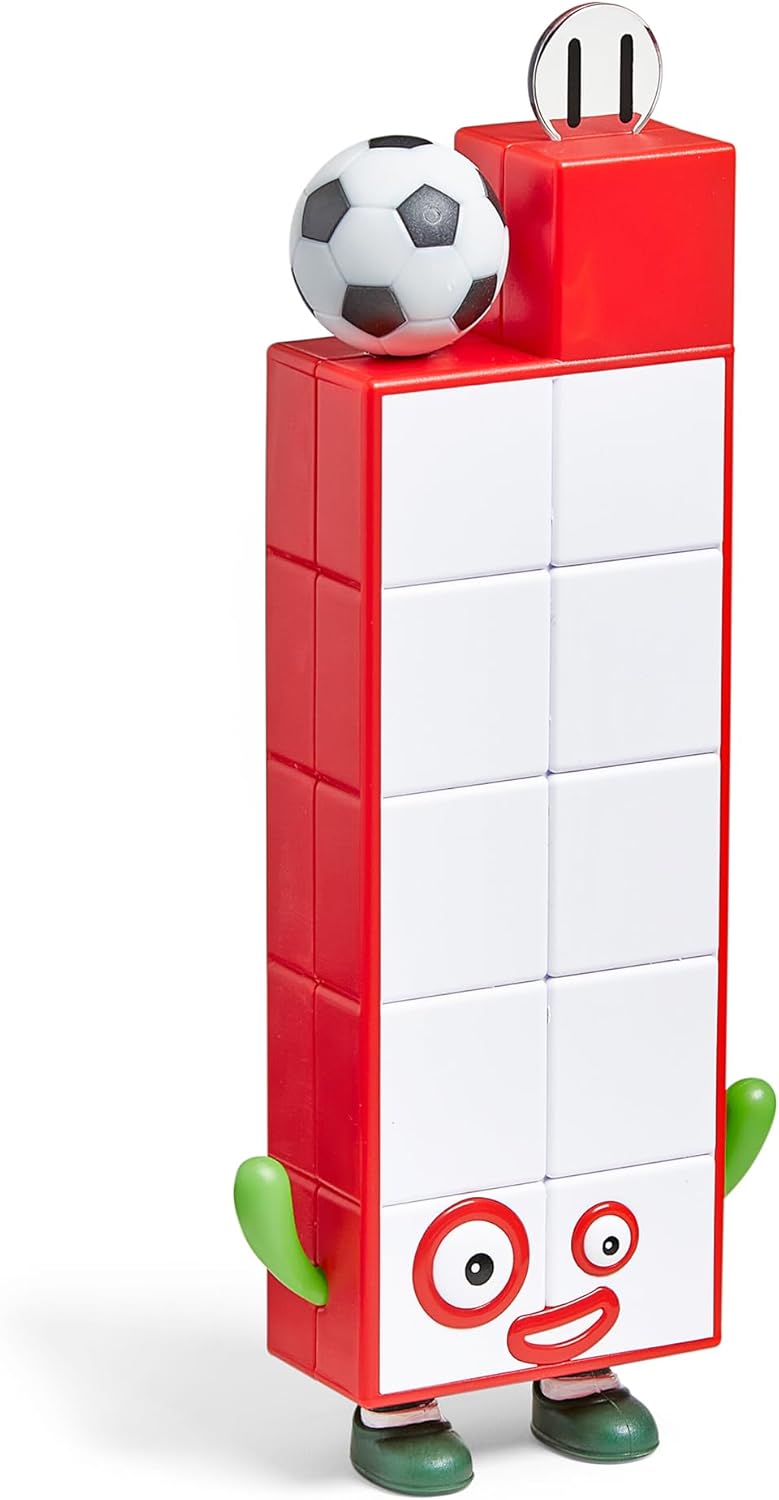Learning Resources Numberblocks Elf und Zwölf Figurenset, Lernspielzeug, Mathe, Zählen, Fantasievoll