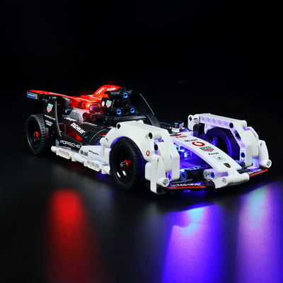 Led Licht Set für Lego Formula E Porsche 99X, Led Beleuchtungs Set für Lego 42137 Technic Formula E