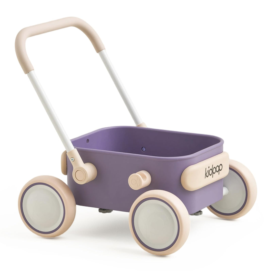Kidpop PULA Schiebewagen für Babys, Balance-Lauflernwagen für Jungen & Mädchen, ab 7 Monaten bis 3 J
