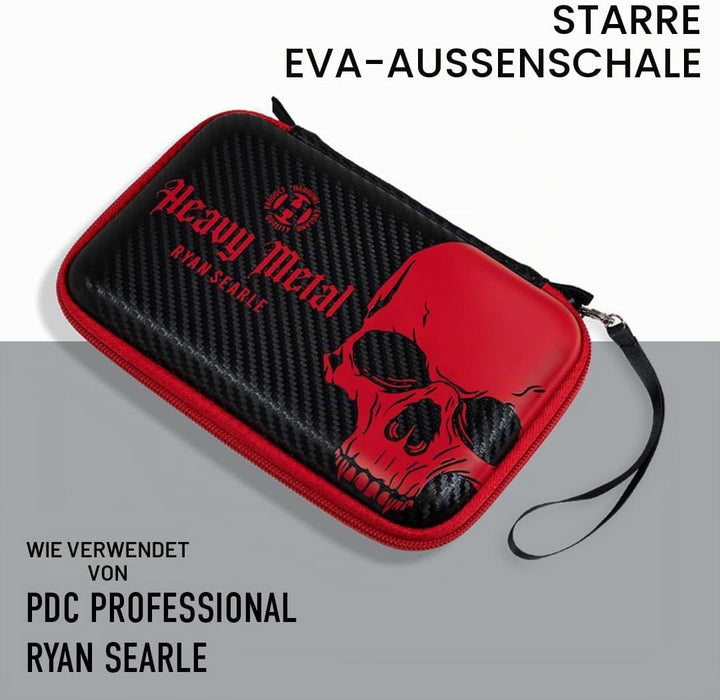Harrows Darttasche Ryan Searle Player Pro 6 | Dart Case Dartshalter I Darts Case fasst 6 Darts | Sch