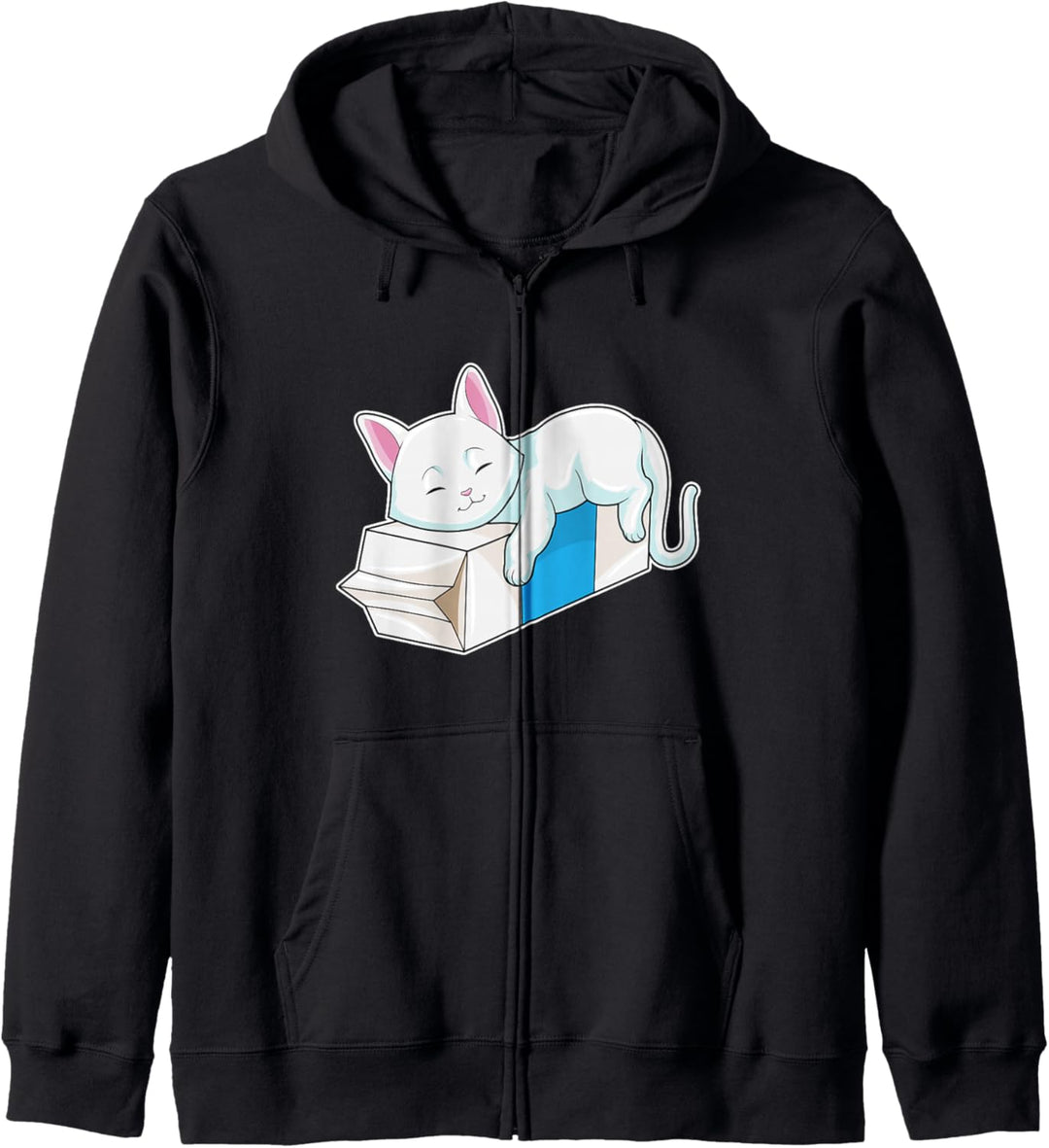 Katze Milch Kapuzenjacke