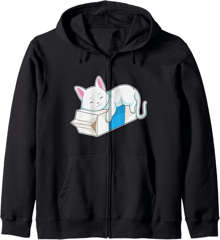Katze Milch Kapuzenjacke