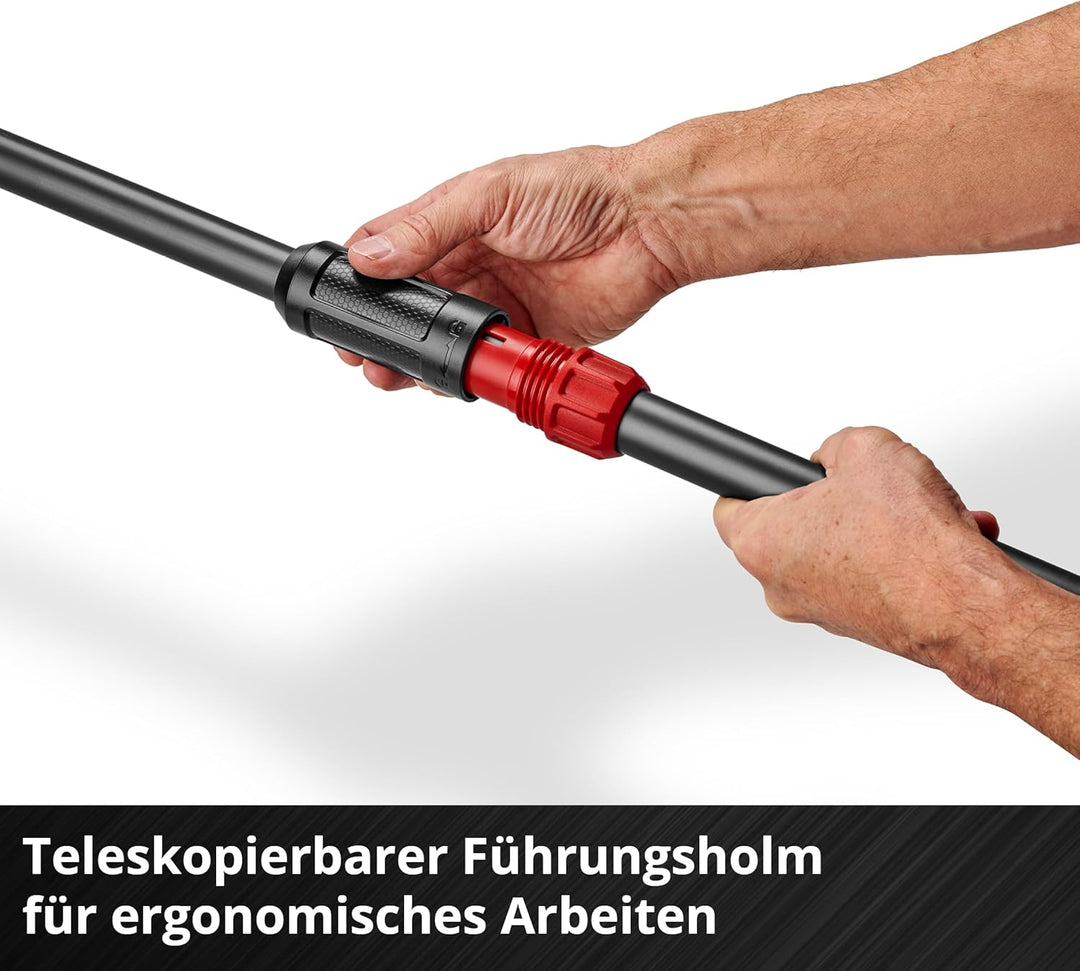 Einhell Akku-Fugenreiniger GE-CC 18/110 Li E Power X-Change (18 V, Führungsholm teleskopierbar, Zusa