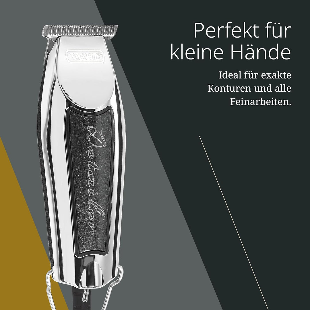 Wahl Detailer Trimmer - Leistungsstarker kabelgebundener Trimmer für Kantenbearbeitung und Detailarb