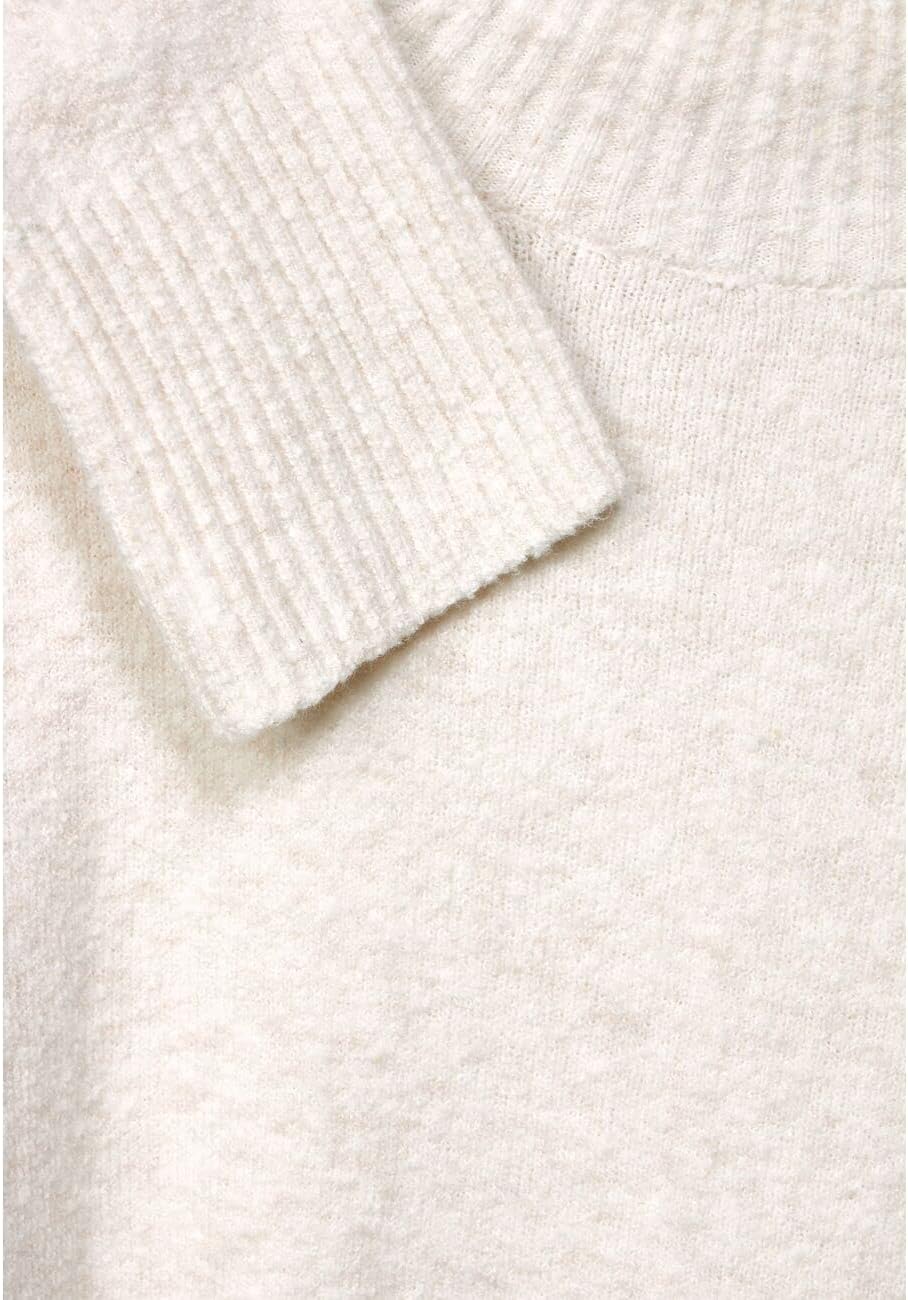 Street One Damen A302267 Strickpullover (1er Pack) 40 Lucid White Melange, 40 Lucid White Melange