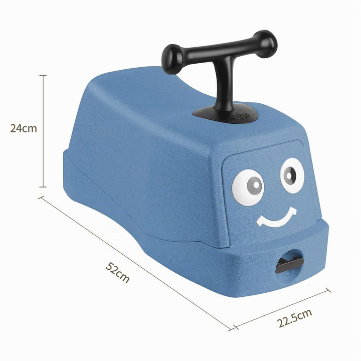 5 in 1 Rutschauto ab 1 Jahr, Babyrutscher mit 360° Geräuschlose Räder, Babyroller bis 26kg, Baby-Wal