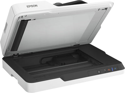 Epson WorkForce DS-1630 DIN A4 Dokumentenscanner (Scanner, kleine Standfläche, Dokumenteneinzug, Dup