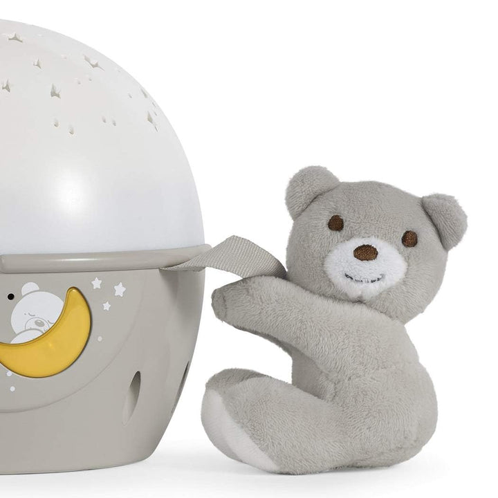 Chicco Next2Stars Baby-Nachtlicht, Neutral | Sternenlichtprojektor für Babybetten und Krippen, Sound