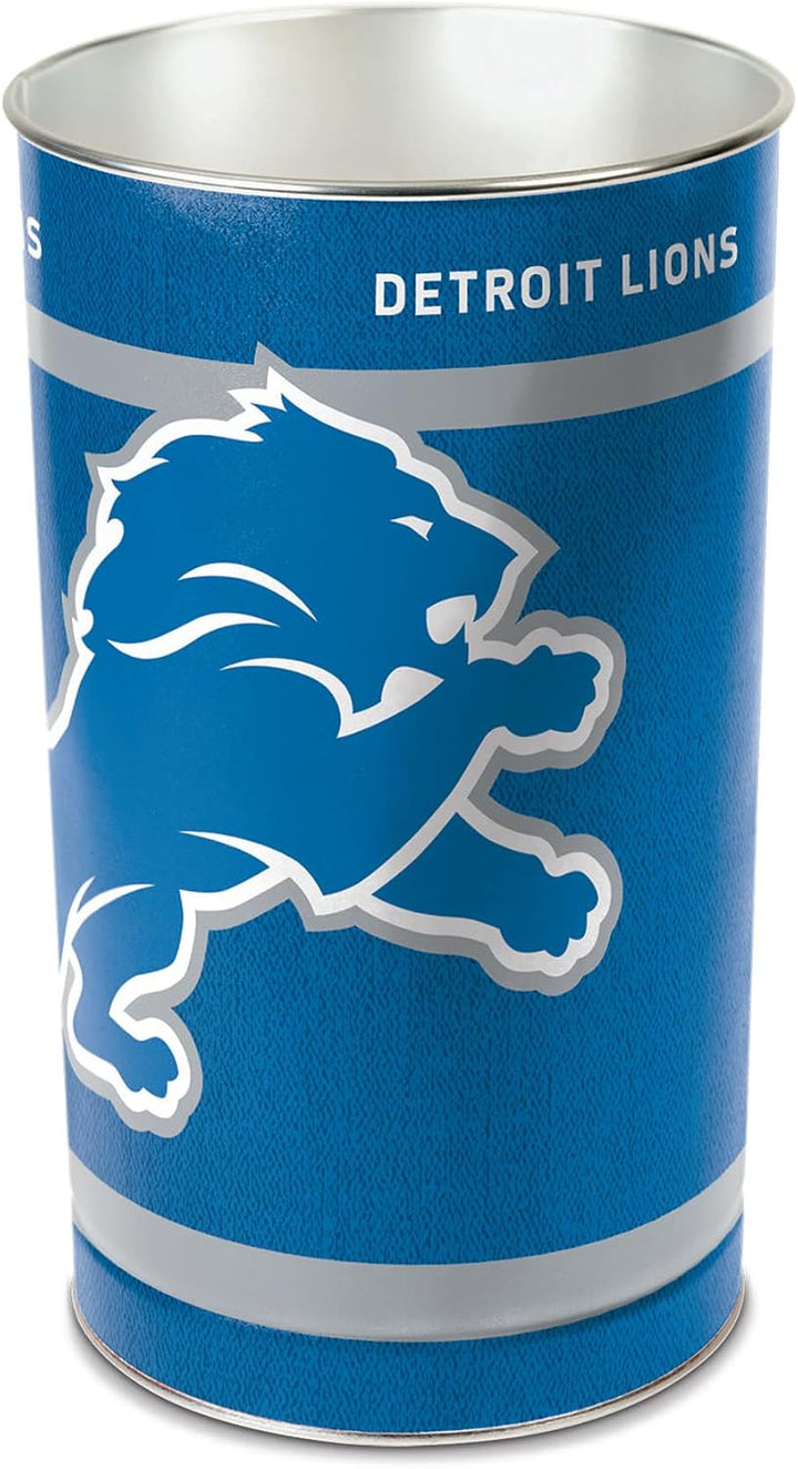 WinCraft Team Effort NFL Wastebasket Detroit Lions, Detroit Lions
