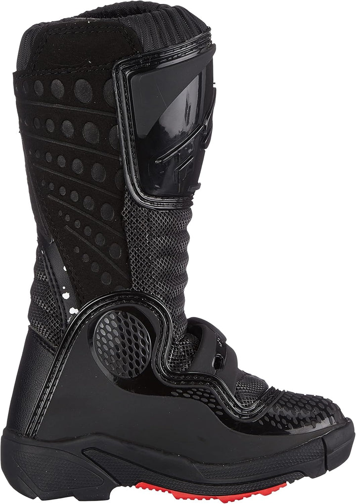 TCX Herren Motorcycle Boot 33 EU Scharwz Weiss, 33 EU Scharwz Weiss