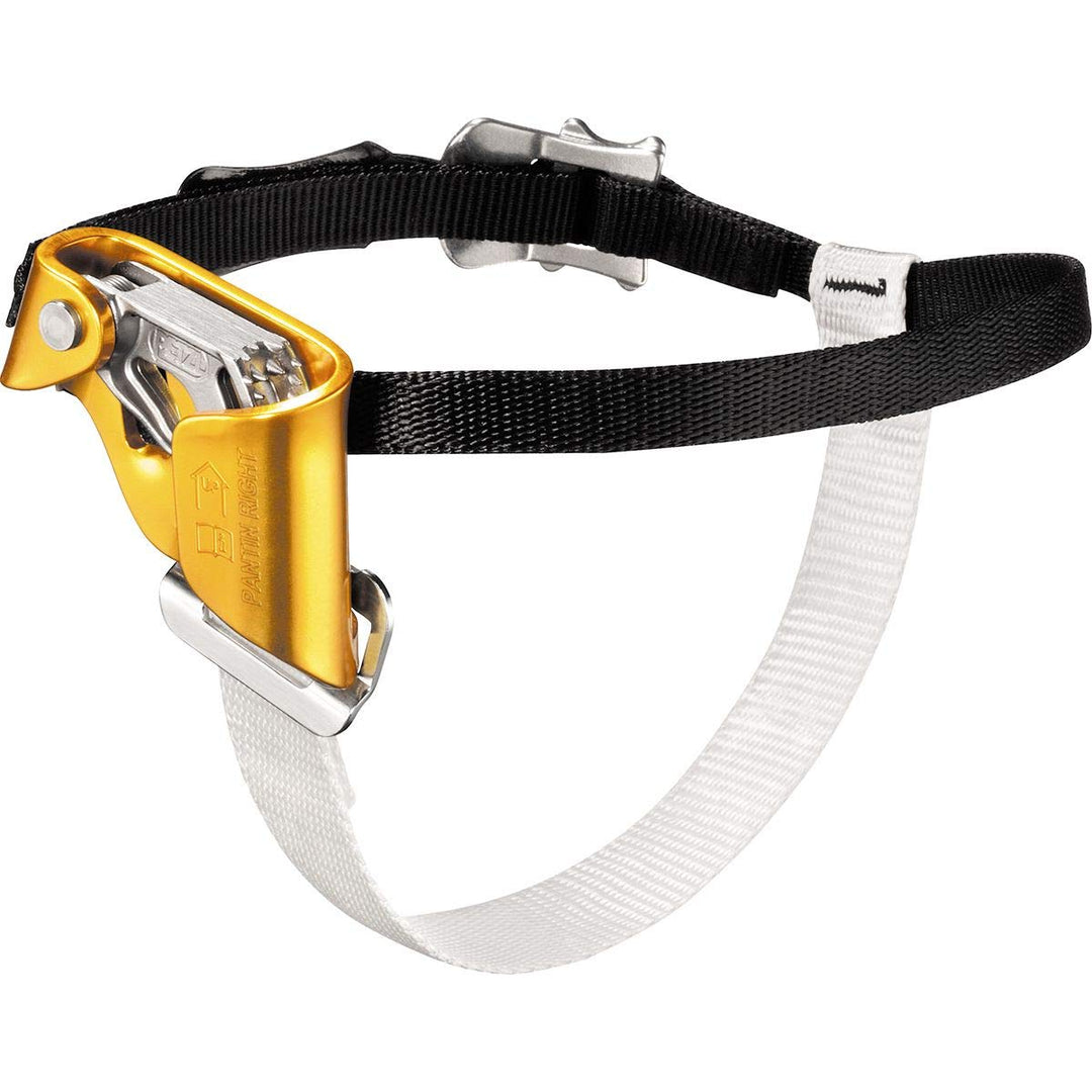 Petzl Pantin Steigklemme rechts gelb UNI, gelb UNI