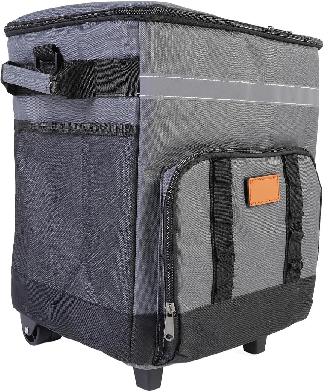 FILFEEL 35L Weicher Rollkühler mit Rädern &amp; Griff – Isolierte, Faltbare Kühltasche für Strand, Campi