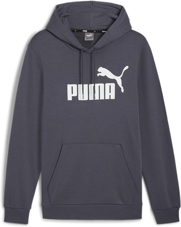 PUMA Damen Essentials Logo FL Hoodie S Galaktisches Grau, S Galaktisches Grau