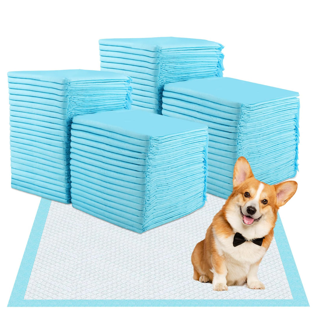 100 Stück PIPI Matten für Hunde und Welpen, 60 × 60cm Trainingspads, Wickelunterlagen Baby Geeignet