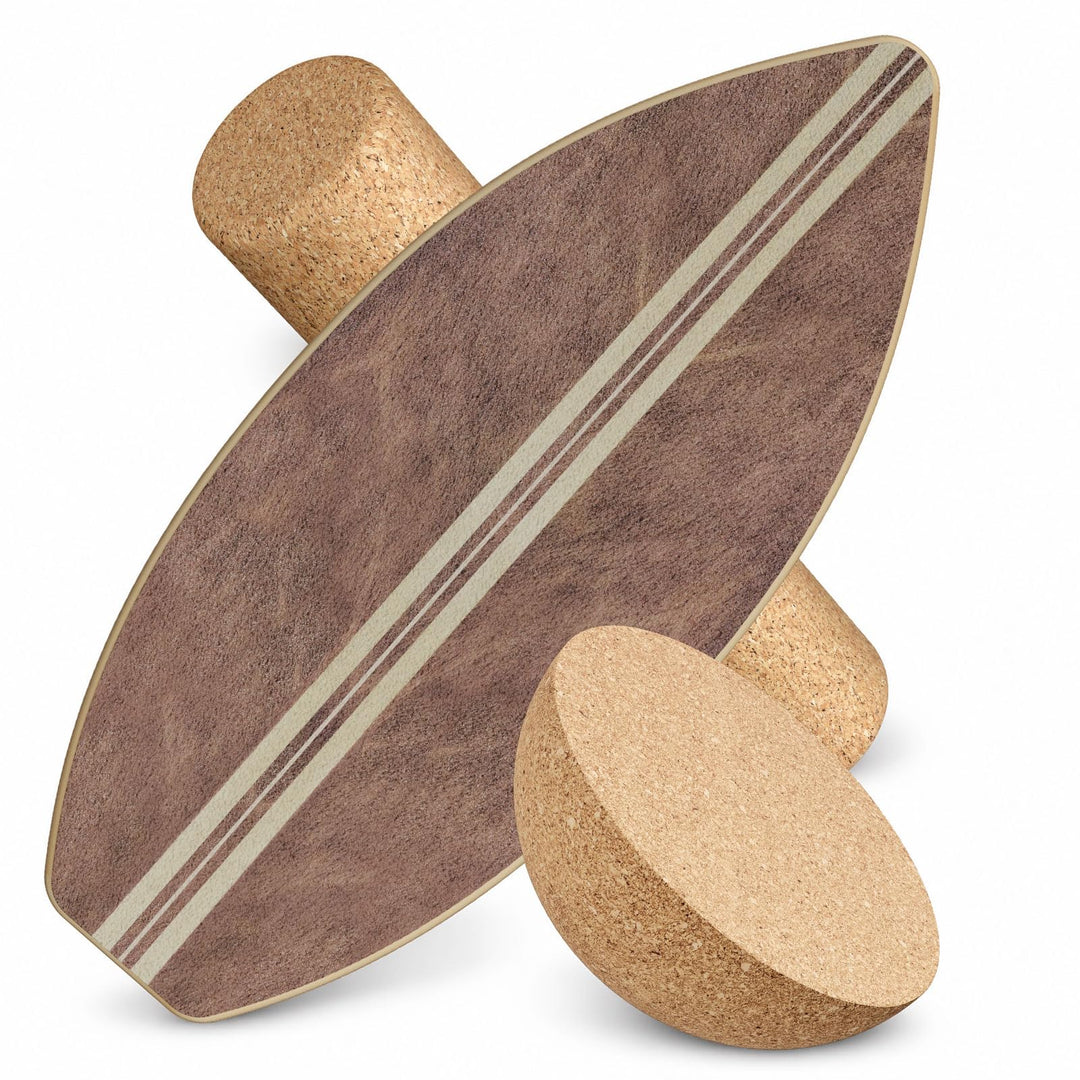 3in1 Balance Board Erwachsene,Holz Balance Board Set Mit Korkrolle,Kork Halbkugel,Balance-Trainer mi
