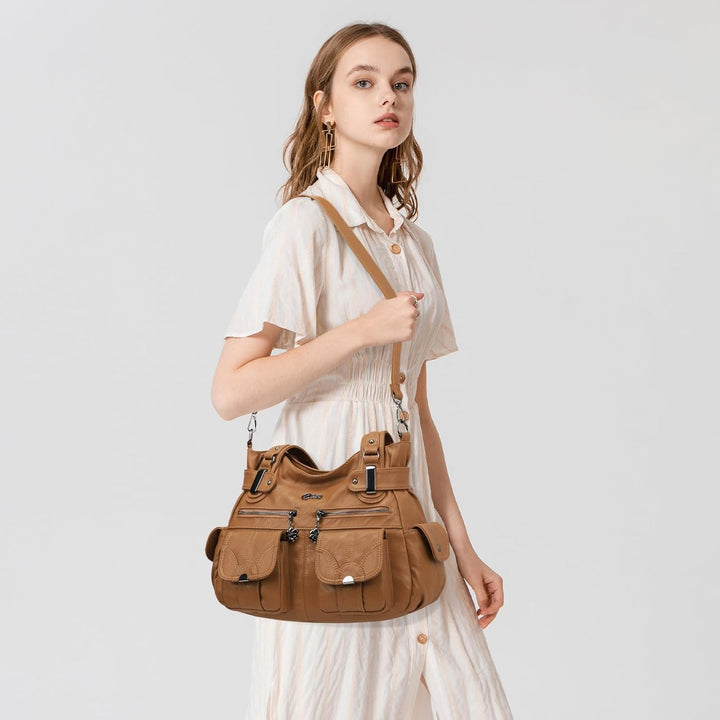KL928 Tasche Damen Handtasche Umhängetaschen Damenhandtasche Schultertasche Lederhandtasche elegante