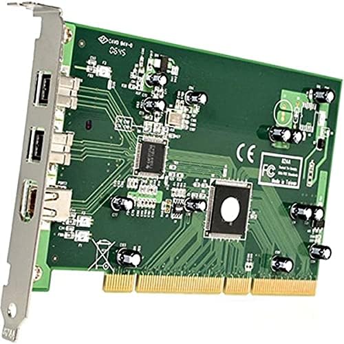 StarTech.com 3-Port 2b 1a 1394b-FireWire PCI Schnittstellenkarte mit DV-Schnittprogramm