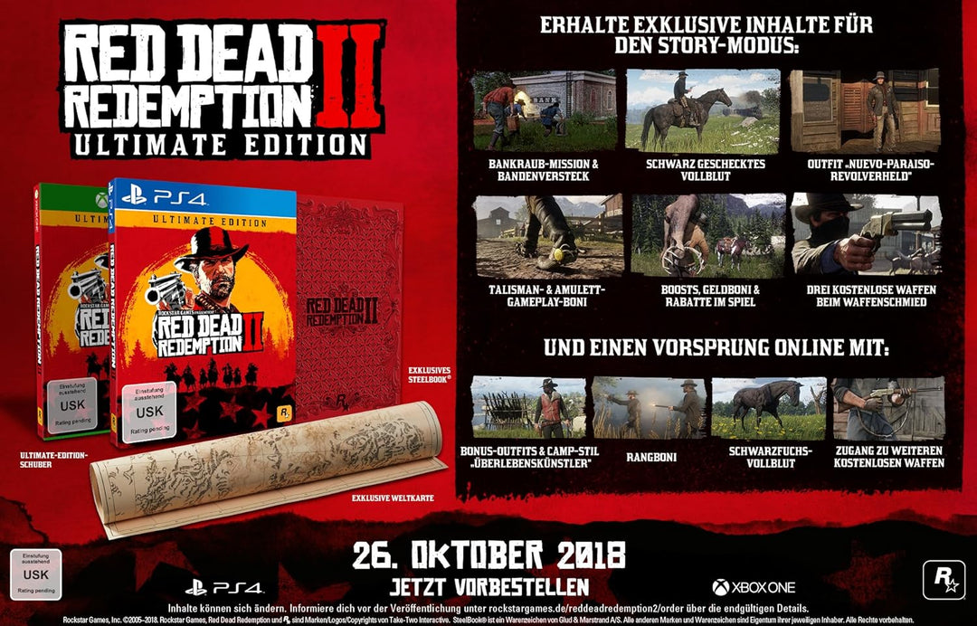 Red Dead Redemption 2 Ultimate Edition [PlayStation 4] Disk PlayStation 4 Ultimate, PlayStation 4 Ul