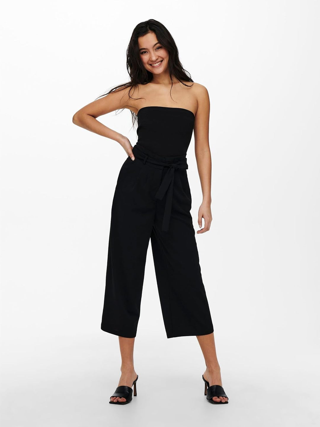 JdY Damen Jdytanja Culotte Pant JRS Noos Stoffhose M Schwarz, M Schwarz