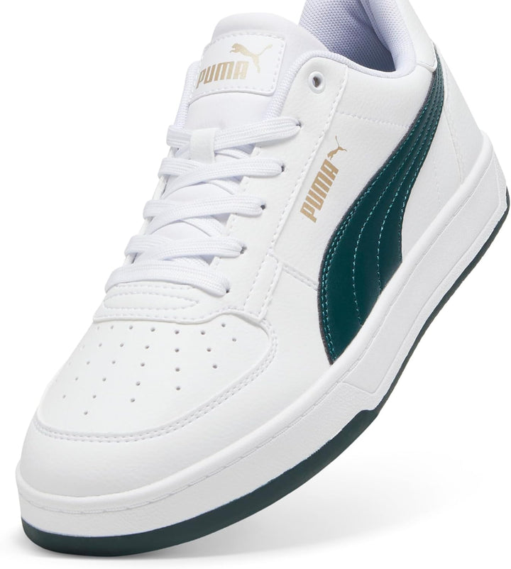 PUMA Herren Caven 2.0 Sneaker 36 EU Puma White Dark Myrtle Puma Gold, 36 EU Puma White Dark Myrtle P