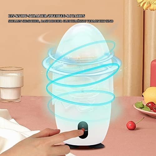Elektrischer Egg Scrambler Shaker, Eiweiss- und Eigelb-Spinnmixer Egg Scrambler Electric Golden Egg