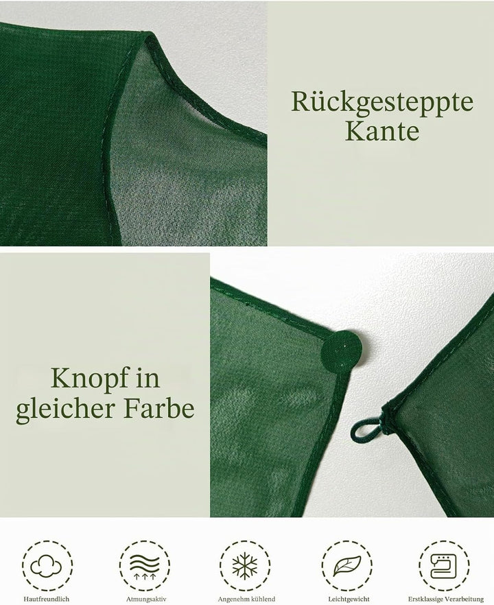 BEAUTELICATE Chiffon Stola Damen Festlich Chiffon Schal Cape Schultertuch mit Satinbesatz Ärmellos B