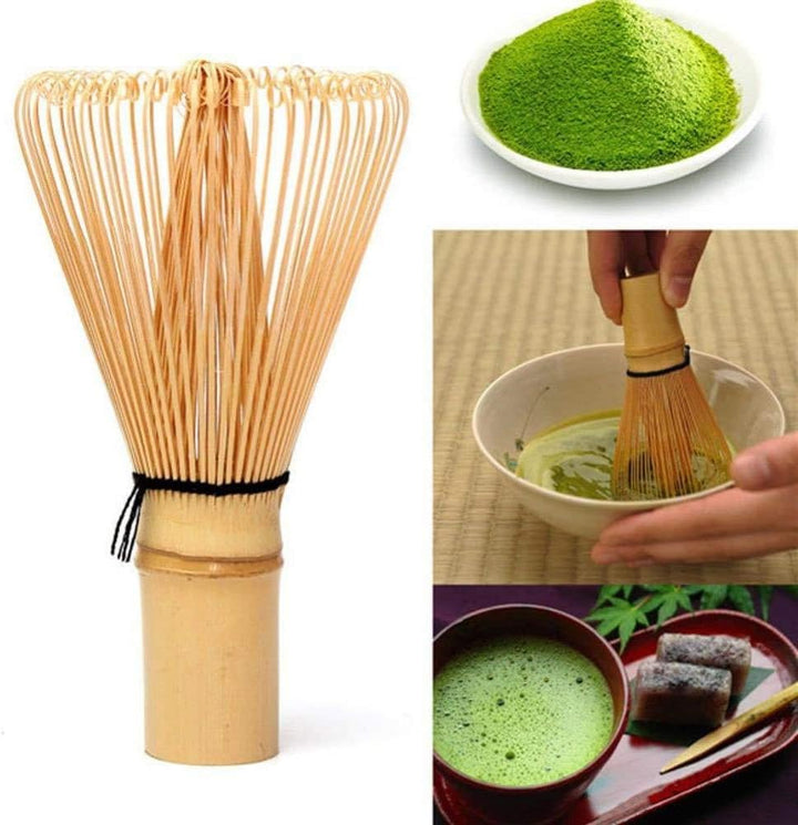 POFET Bambus Chasen Matcha Pulver Schneebesen Werkzeug Japanische Teezeremonie Zubehör,Matcha Schnee