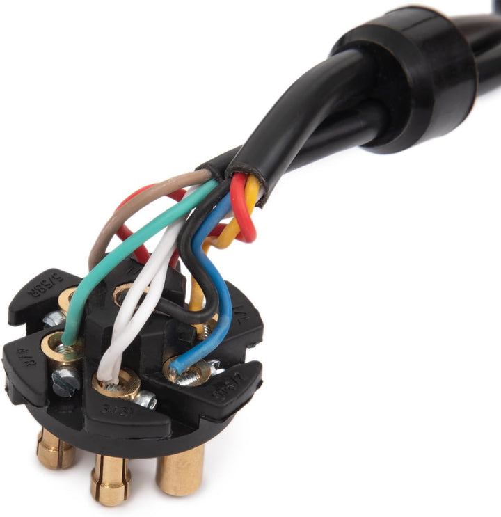 Feuunly 4,0 Meter Anhängerkabel Stecker 7 Polig auf 1xStecker 5 polig und 1xStecker 4 polig, 12V Was