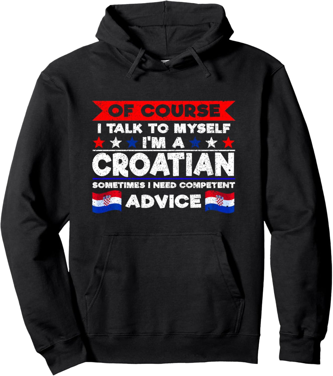 Ich bin ein Kroatien Pullover Hoodie