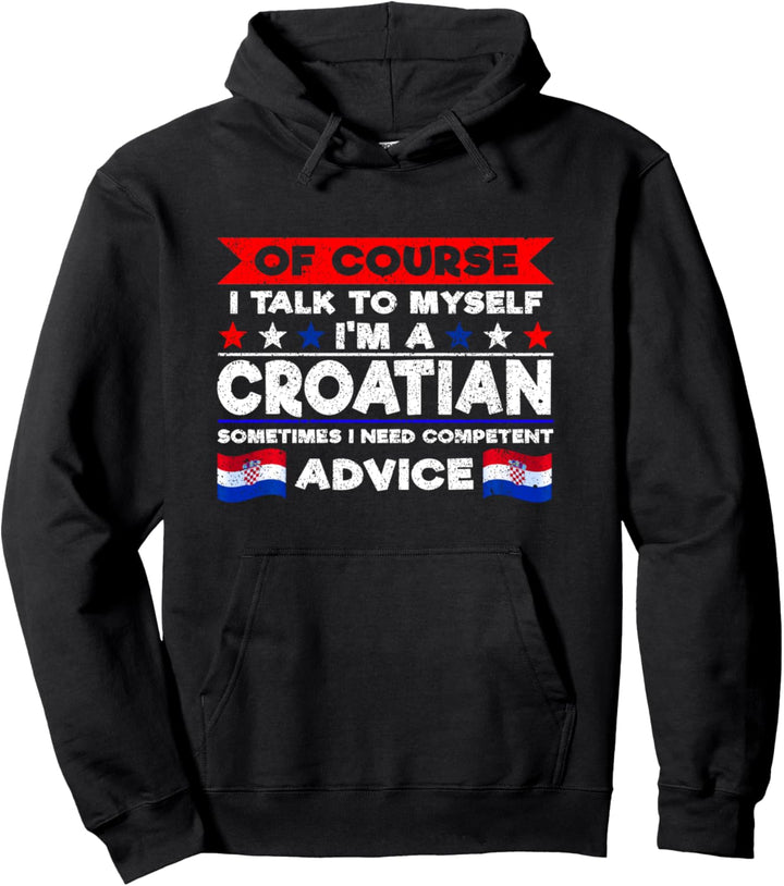 Ich bin ein Kroatien Pullover Hoodie