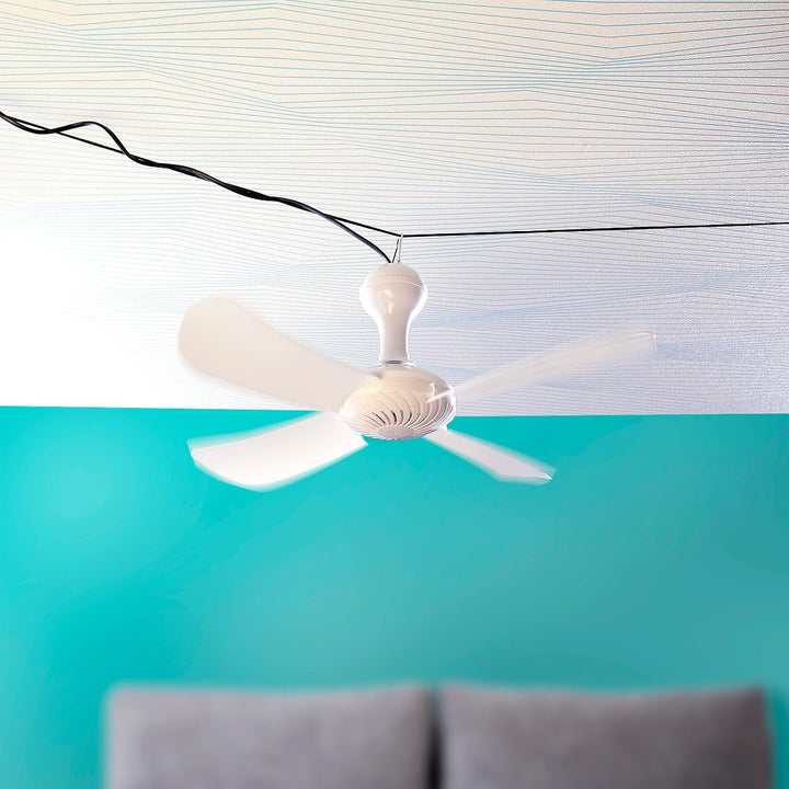 Sichler Haushaltsgeräte Mobiler Deckenventilator: Mobiler Decken-Ventilator VT-151.D mit Aufhänger,
