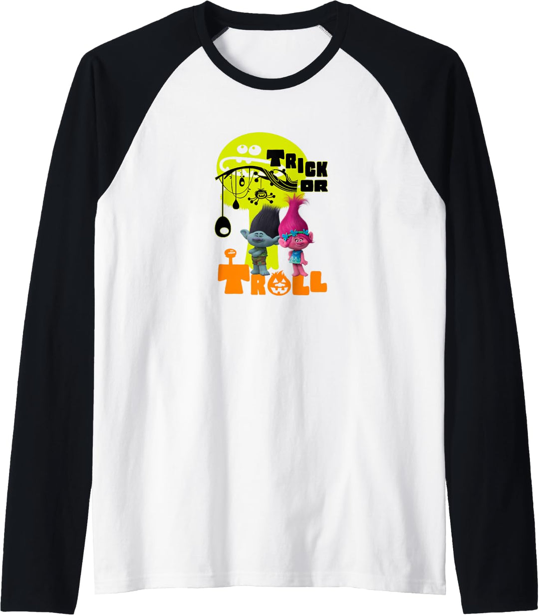 Trolle Trick oder Troll Raglan