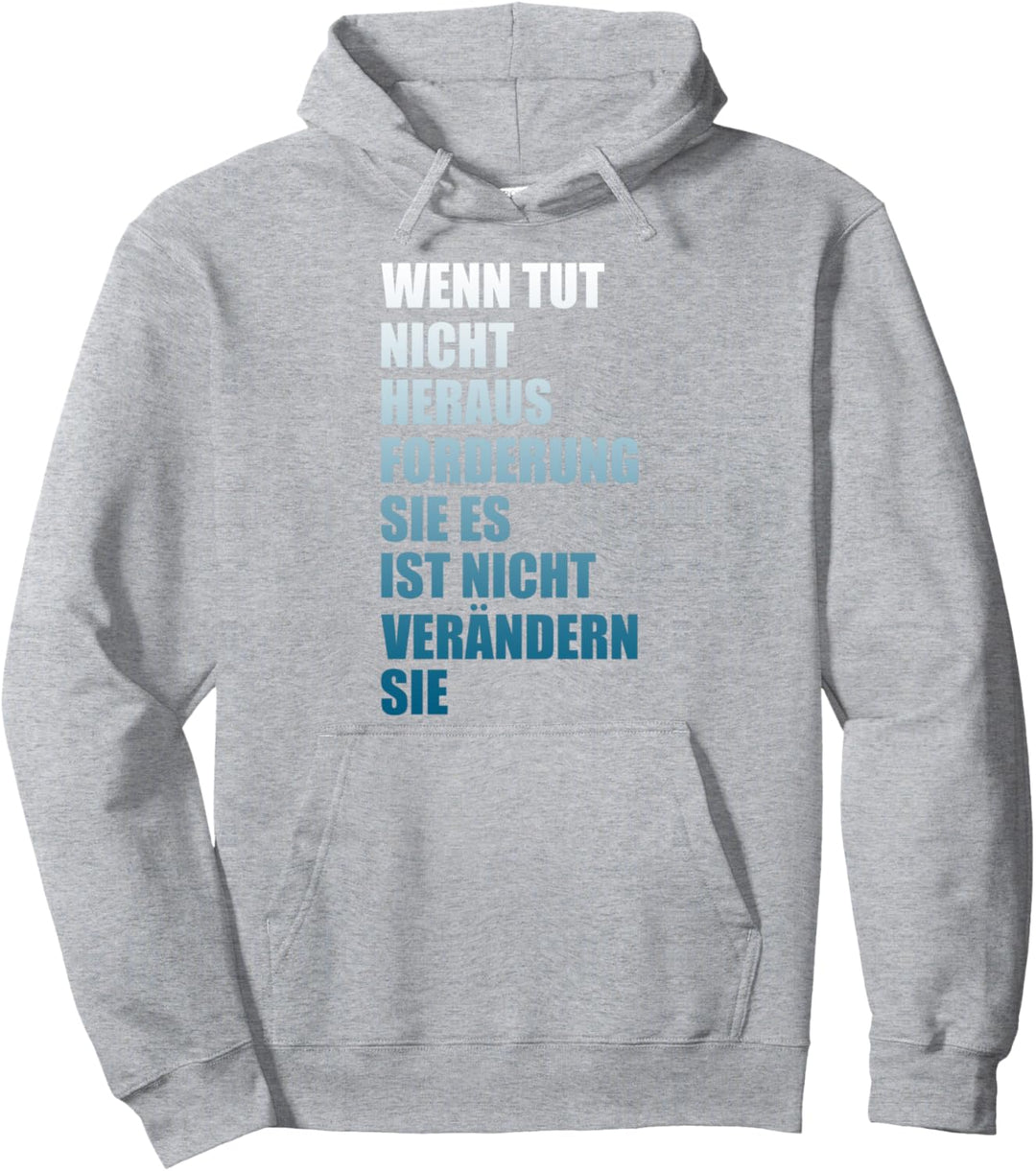 Motivation Entrepreneur Mindset Spruch Selbstständig Fitness Pullover Hoodie