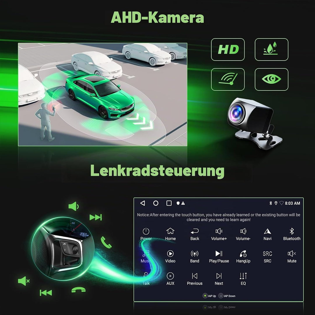 2+64G 9" Android Autoradio für Peugeot 308 408 2007-2015 2+64GB, 2+64GB