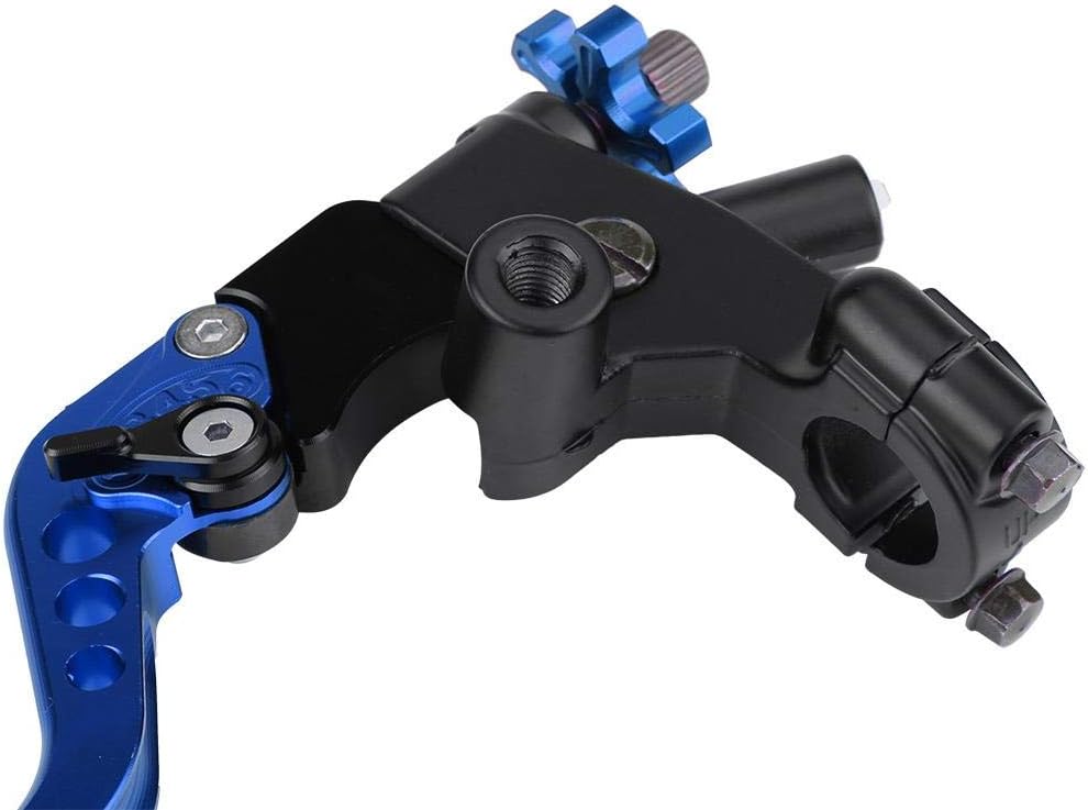 Qiilu 1 Paar Universal-Brems- und Kupplunghebel für Motorräder mit 7/8-Zoll-Lenker (22 mm), für Haup
