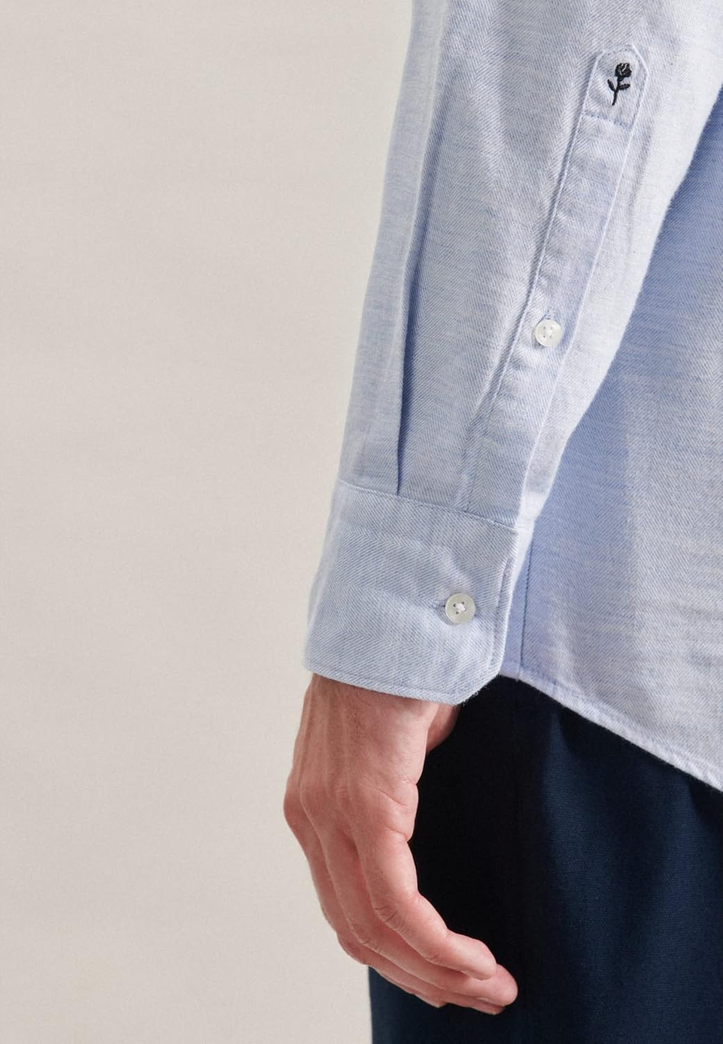 Seidensticker Herren Business Hemd - Bügelfreies Hemd mit geradem Schnitt - Regular Fit - Langarm -