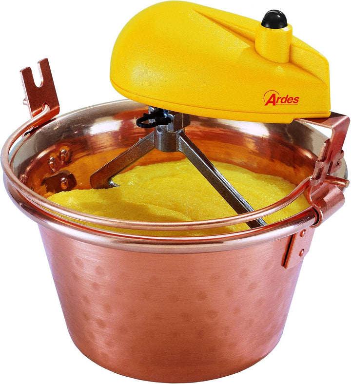 Ardes AR2480 Kupfer Paiolo für Polenta und Marmelade Portionen für 8/12 Personen Durchmesser 28 cm,