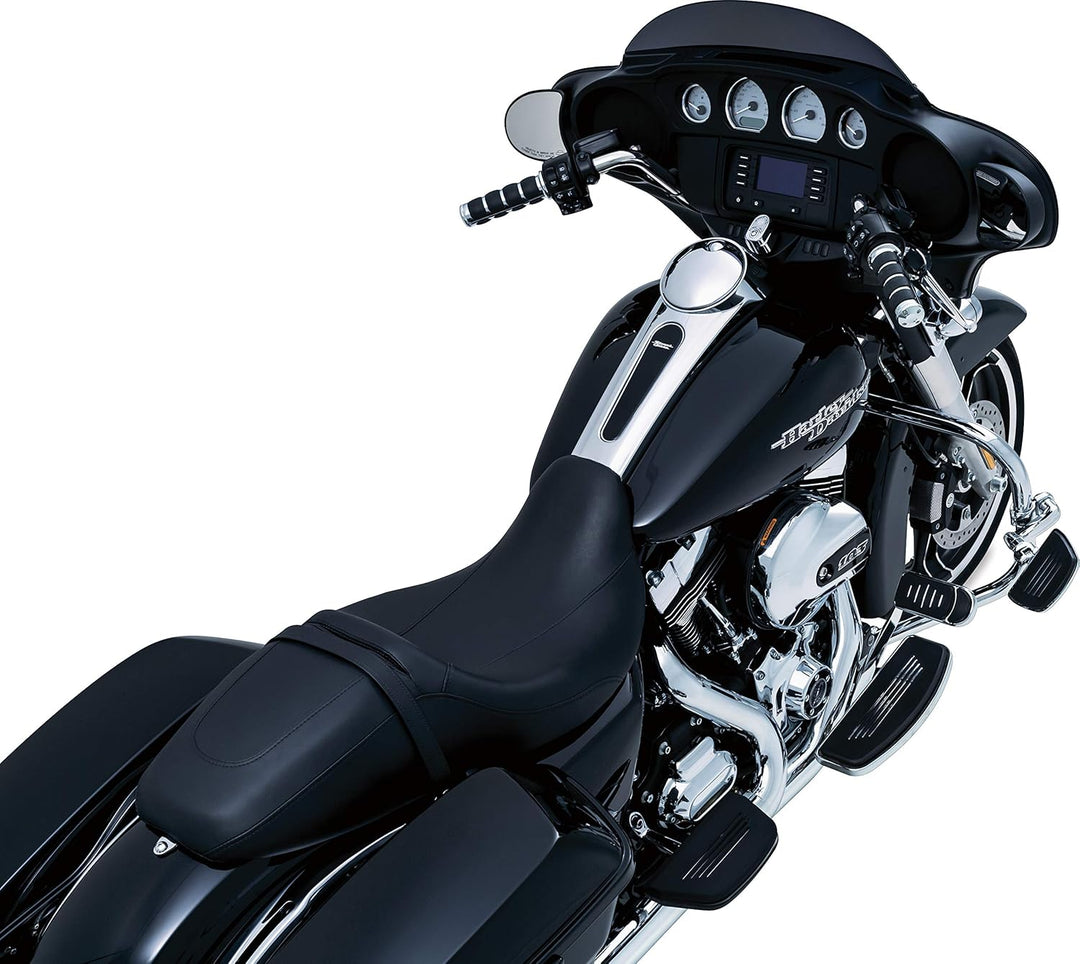 Kuryakyn 7554 Motorrad Fusssteuerungskomponent: Premium Dieleneinsätze für Harley-Davidson Motorräde