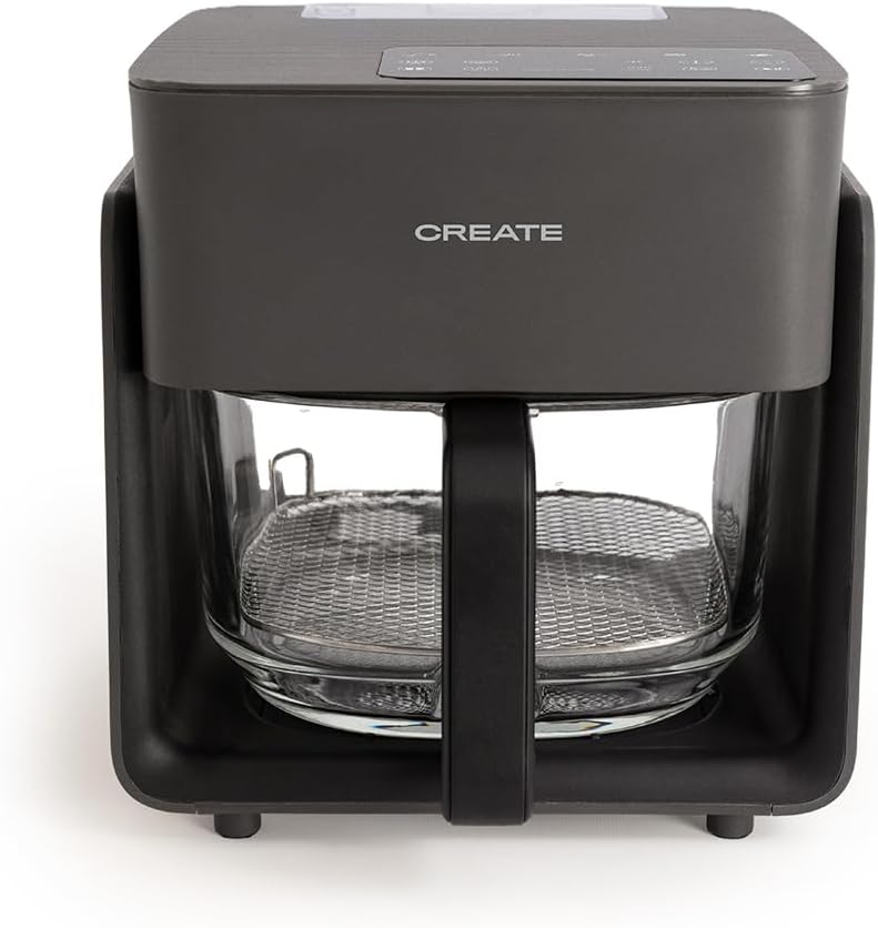 CREATE/AIR FRYER MIST/Ölfreie Heissluftfritteuse 4.2L mit Wasserdampfgarer Schwarz/Fassungsvermögen