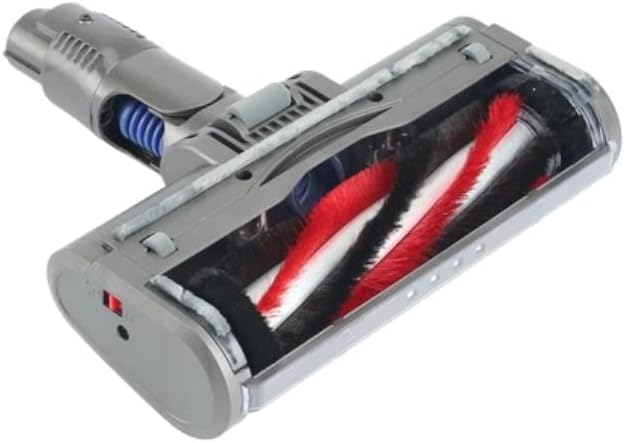 Trade-Shop LED Elektro Turbodüse/Bodenrolle/Staubsaugerdüse/Softrolle kompatibel mit Dyson V6 DC58 D