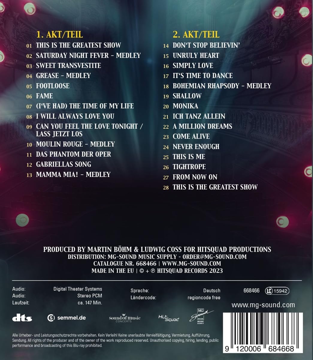 This Is the Greatest Show - Tour 2022 [Blu-ray], Blu-ray